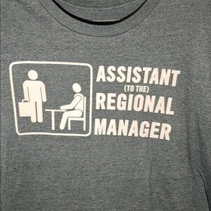Ripple Junction Assistant Regional Manager Graphic Tee - Gray